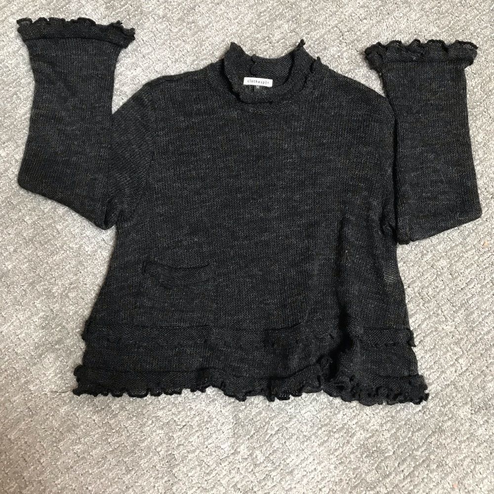 SuperCute Black Sweater